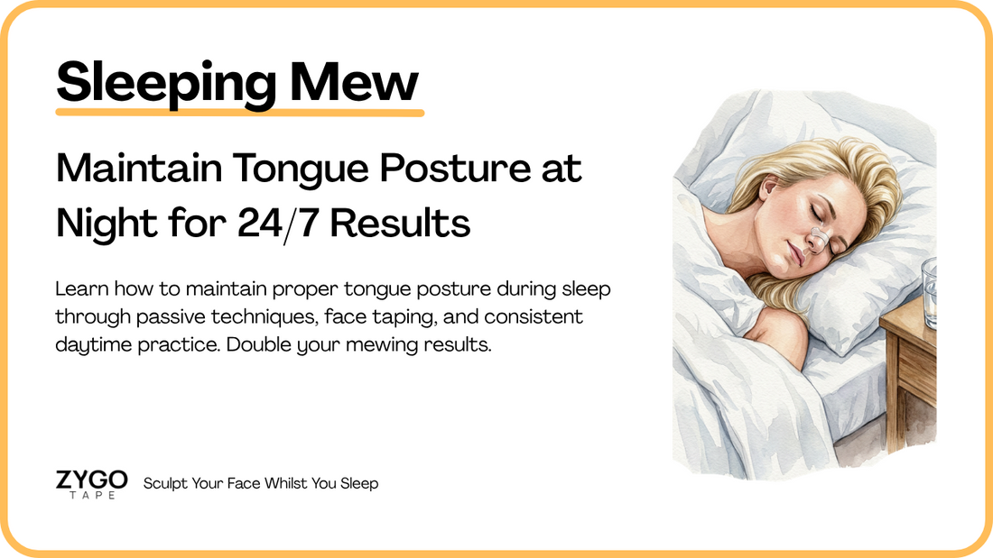 Sleeping Mew: How to Maintain Tongue Posture While You Sleep