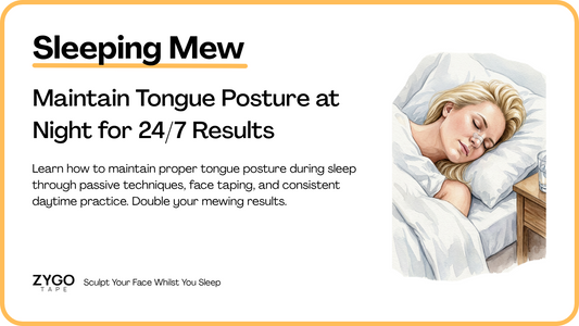 Sleeping Mew: How to Maintain Tongue Posture While You Sleep