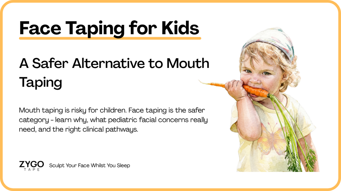 Face Taping for Kids: A Safer Alternative to Mouth Taping
