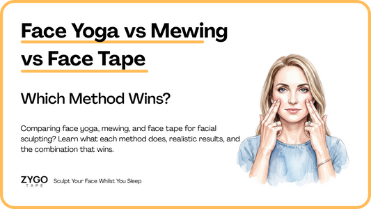 Face Yoga vs Mewing vs Face Tape: Which Method Gets the Best Results?