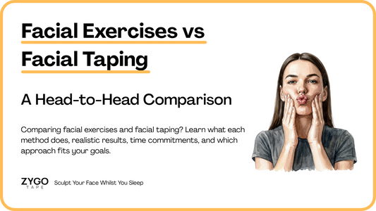 Facial Exercises vs Facial Taping: A Head-to-Head Comparison