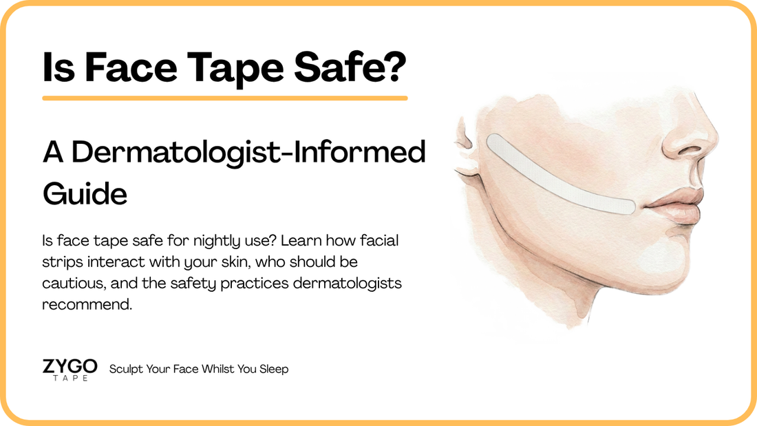 Is Face Tape Safe? A Dermatologist-Informed Guide