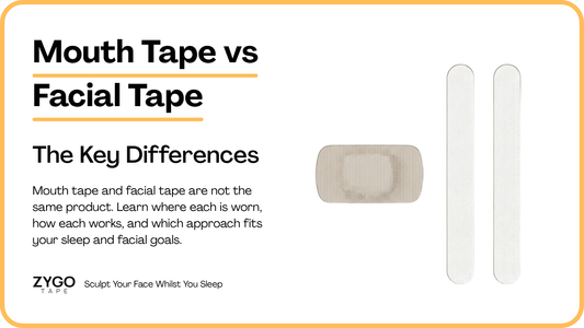 Mouth Tape vs Facial Tape: Understanding the Key Differences