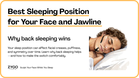 Best Sleeping Position for Your Face and Jawline