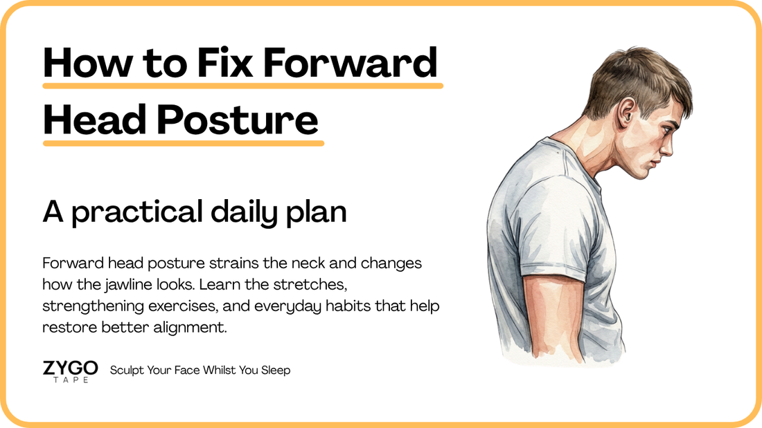 How to Fix Forward Head Posture (and Why It Affects Your Face)