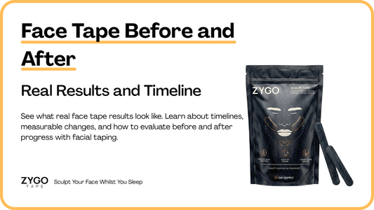Face Tape Before and After: Real Results and Timeline
