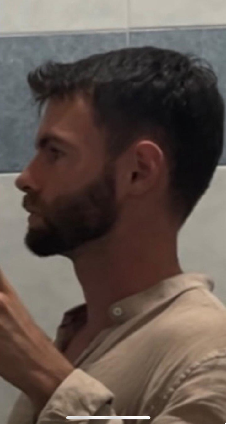 Forward-grown face: wide palate, defined jawline and open airway